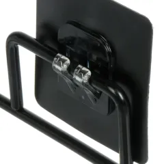 Держатель для туалетной бумаги POTATO Р2803-2, черный (465066)