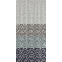 Шторка для ванной PERFECTO LINEA Harmony 180x180cм 12 колец, волны