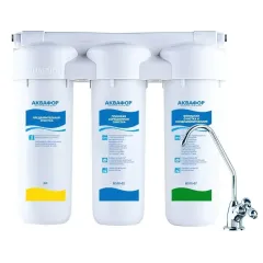Фильтр для воды АКВАФОР в/о модель Трио Норма для жесткой воды, арт.801622