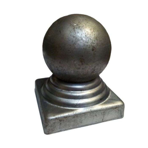 Заглушка с шаром 80х80мм (0,165кг)