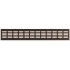 Решетка переточная алюминиевая с анодированным покрытием 4808DP Al Dark bronze