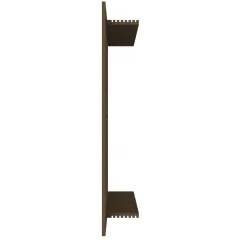 Решетка переточная алюминиевая с анодированным покрытием 4810DP Al Dark bronze