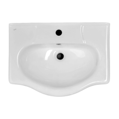 Умывальник мебельный 60 Элегия с отв., белый