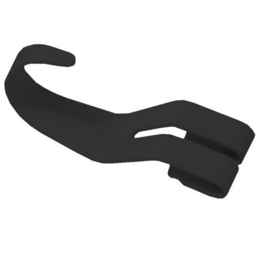 Крючок универсальный 75х24,5х20 GS (пара) чёрный