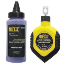 Шнур разметочный FIT отбойный 30м+краска 115гр. (04708)