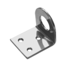 Проушина гнутая 30*60 (хром) ДОМАРТ (13178)