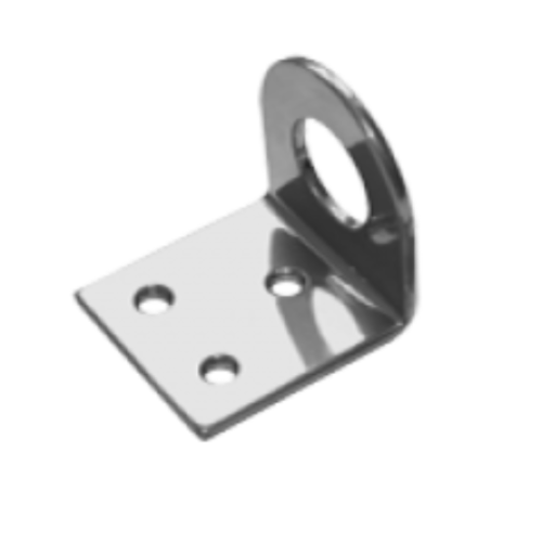 Проушина гнутая 30*60 (хром) ДОМАРТ (13178)