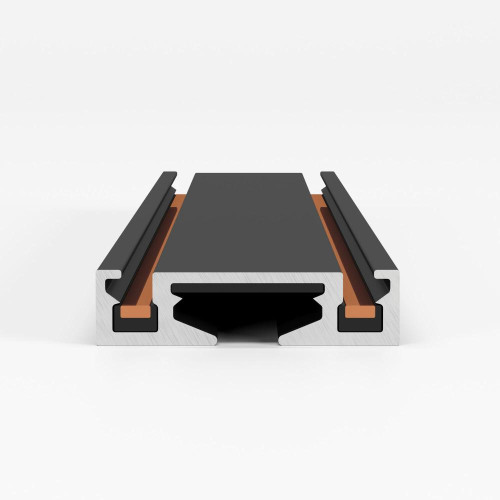 Шинопровод накладной ES Flat Magnetic 85129/00 черный 2м(*1)