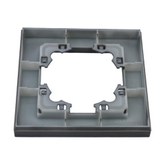 Рамка 1-пост Universal Афина графит A0053-Gr