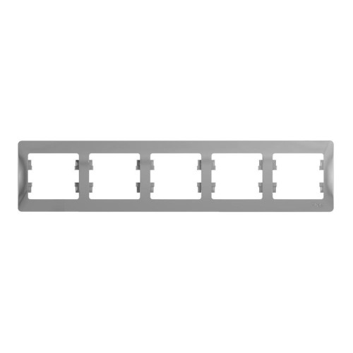 Рамка 5-пост.GLOSSA алюм. GSL000305