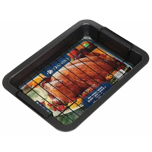 Форма для запекания Daniks антипригарное покрытие, с решеткой (KB19015)