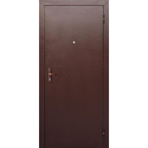 Дверь метал. Спарта Эконом металл/хдф, итал. орех 850/860 R правая
