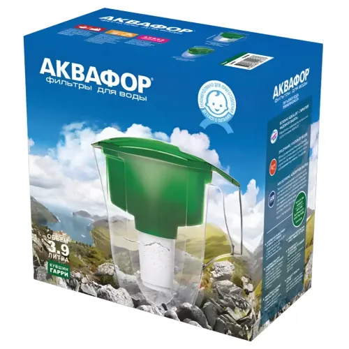 Кувшин АКВАФОР Гарри В5 синий арт.501735