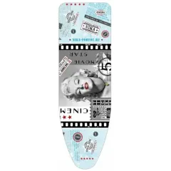 Гладильная доска NIKA Н3 122х34,5см подставка, гладильный рукав, встроенная розетка (291221)