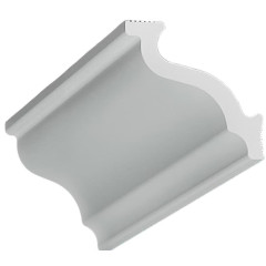 Плинтус потолочный ПРАЙМДЕКОР M-50 XPS 50/50 (70)