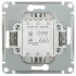 Переключатель 2-кл GLOSSA алюм. SE GSL000365