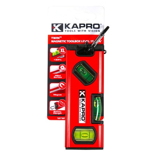 Уровень KAPRO TWIN магнит 150 мм (771-42М-15)