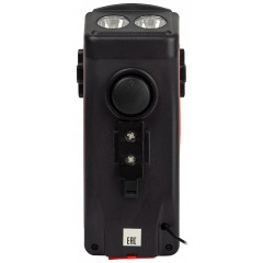 Фонарь велосипедный ЭРА VA-802 5W(335lm) акк.2400 mAh,powerbank,сигнал,держ д/телефона, 8ч 5823