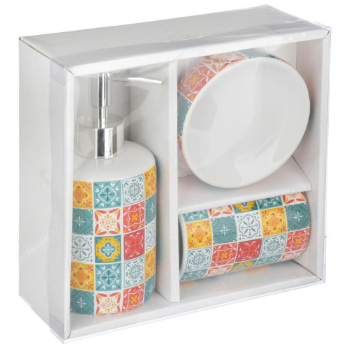 |Набор для ванной VETTA 3 предмета керамика, 