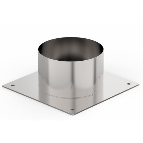 Дымоход ППУ 0,5мм Ф150 составная нержавеющая сталь (Феррум)