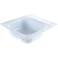 Мойка стальная эмалированная накладная ГОМЕЛЬ 45х50см с кронштейнами, (без сифона)