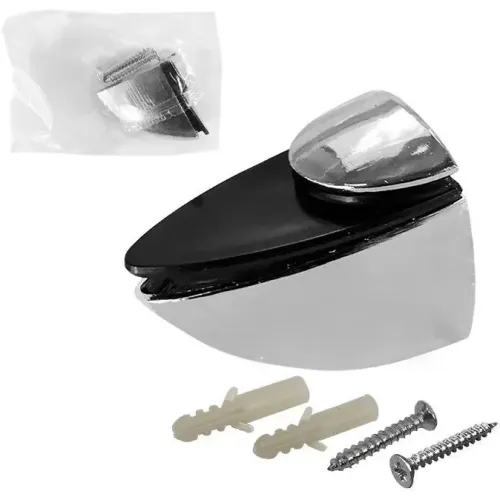 Полкодержатель Тукан 40*17*40мм хром(ЦБ009061)