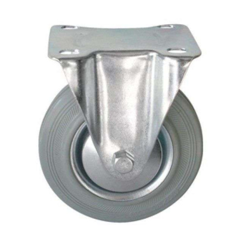 Опора неповоротная колесная сер. рез FCg 54  ф125мм, г/п-100кг