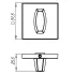 Фиксатор ARMADILLO BK6.K.USS52 (WC-BOLT BK6 USS) BPVD-77 вороненый никель