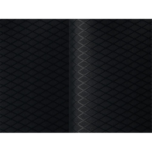 Шторка для ванной PERFECTO LINEA Harmony 180x180cм 12 колец, жемчужно-чёрный