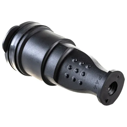 Розетка переносная 2P+E STEKKER черн.каучуковая на шнур RST16-21-44 32751