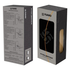 /Ручки раздельные FUARO WING RM/HD SN/CP-3 матовый никель/хром