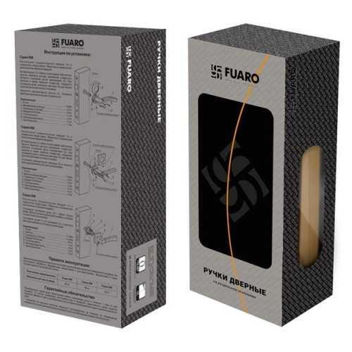 /Ручки раздельные FUARO WING RM/HD SN/CP-3 матовый никель/хром