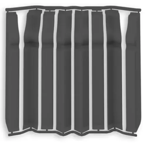 Накладка 80мм ИдеалДюра(ИД-ПФ80-Н8-Ф1 093 Графит)