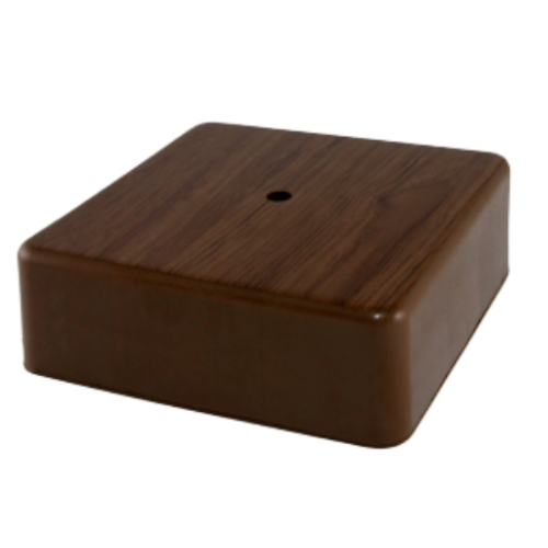 Коробка распред. КР 50х50х20 ОП бук, с клем. колодкой, IP40, TDM SQ1401-0302 (660337)