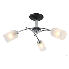 Светильник ASD/InHome AURA NEST-3E27-CH 3хЕ27 хром/матовый(964303)