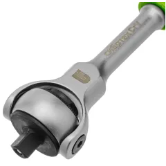 Трещотка СИБРТЕХ поворотная голова, с быстрым сбросом, 1/4