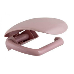 Держатель для туалетной бумаги ПОЛИМЕРБЫТ бежевый/розовый 430720000 (829434)