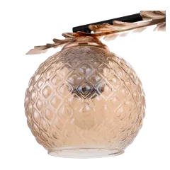 Светильник ЭкономСвет 12144/3BK+FGD AMB