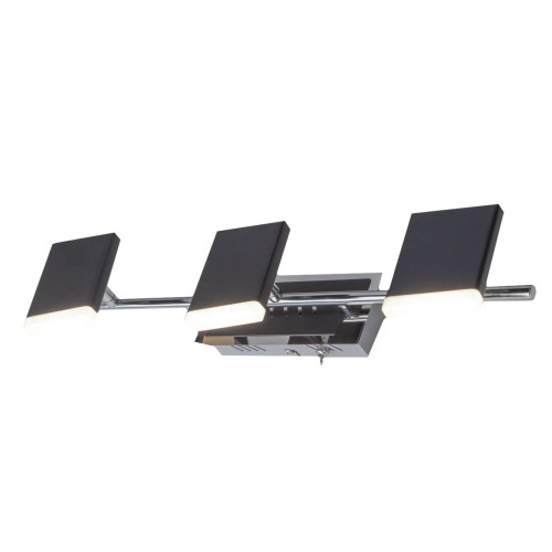 Светильник настенный EUROSVET 20000/3 черный(15W)