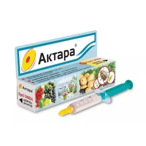 Инсектицид Ваше Хозяйство Актара от колорад. жука, тли, белокрылки 0,6г (782982)
