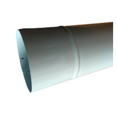 Дымоход эмаль/белый Патрубок ф 110