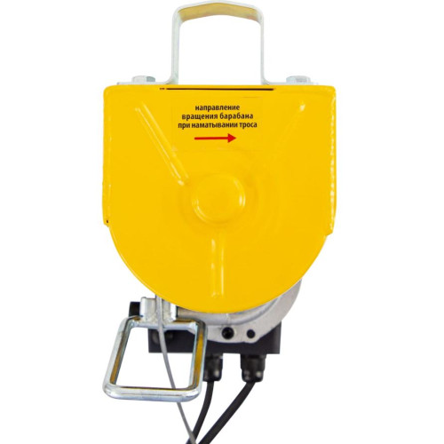 Тельфер электрический DENZEL TF-800 (0,8т, 1300 Вт, высота 12 м, 8 м/мин) (52014)