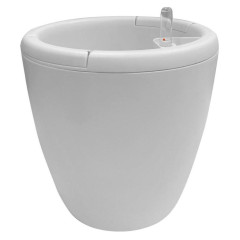 Горшок для цветов 5 л MUNCHEN с автополивом белый INGREEN IG622111048 (244020)