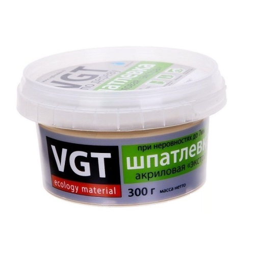 Шпатлёвка VGT ЭКСТРА по дереву Дуб 0,3 кг