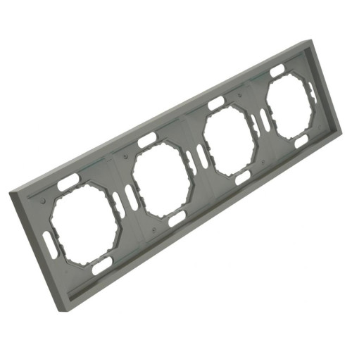 Рамка 4-пост ЭМИЛИ платиново-серый PFR00-5004-10