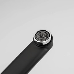 Смеситель для ванны FRAP F2249-6 чёрный/хром