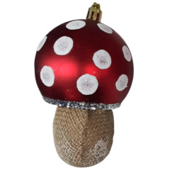 Украшение ёлочное Мухомор (8\3843)