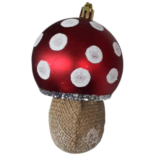 Украшение ёлочное Мухомор (8\3843)