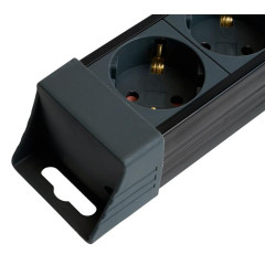 Фильтр сетевой Stekker 4 роз. 16A 3м черный HM22-41-03 Techno 50157