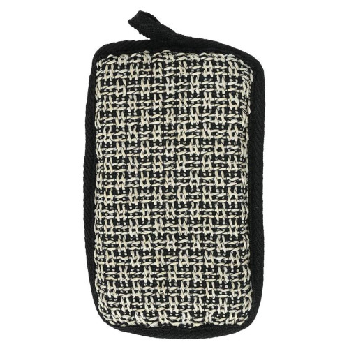 Мочалка Мозаика 10*15*2,5см объёмная medium/soft 